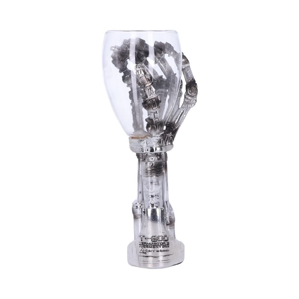 Terminator 2 T-800 Hand Goblet Wine Glass Official Merchandise Judgment Day