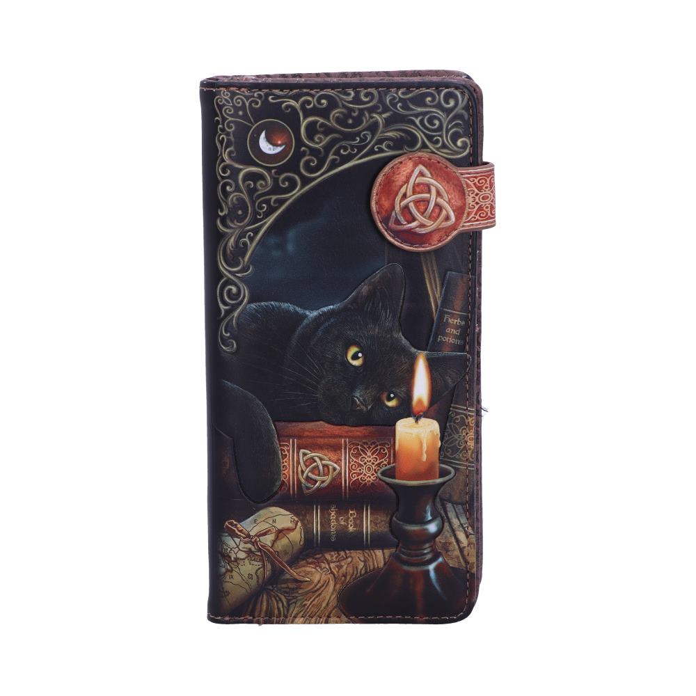 Lisa Parker Witching Hour Cat Witch Purse Black 18.5cm