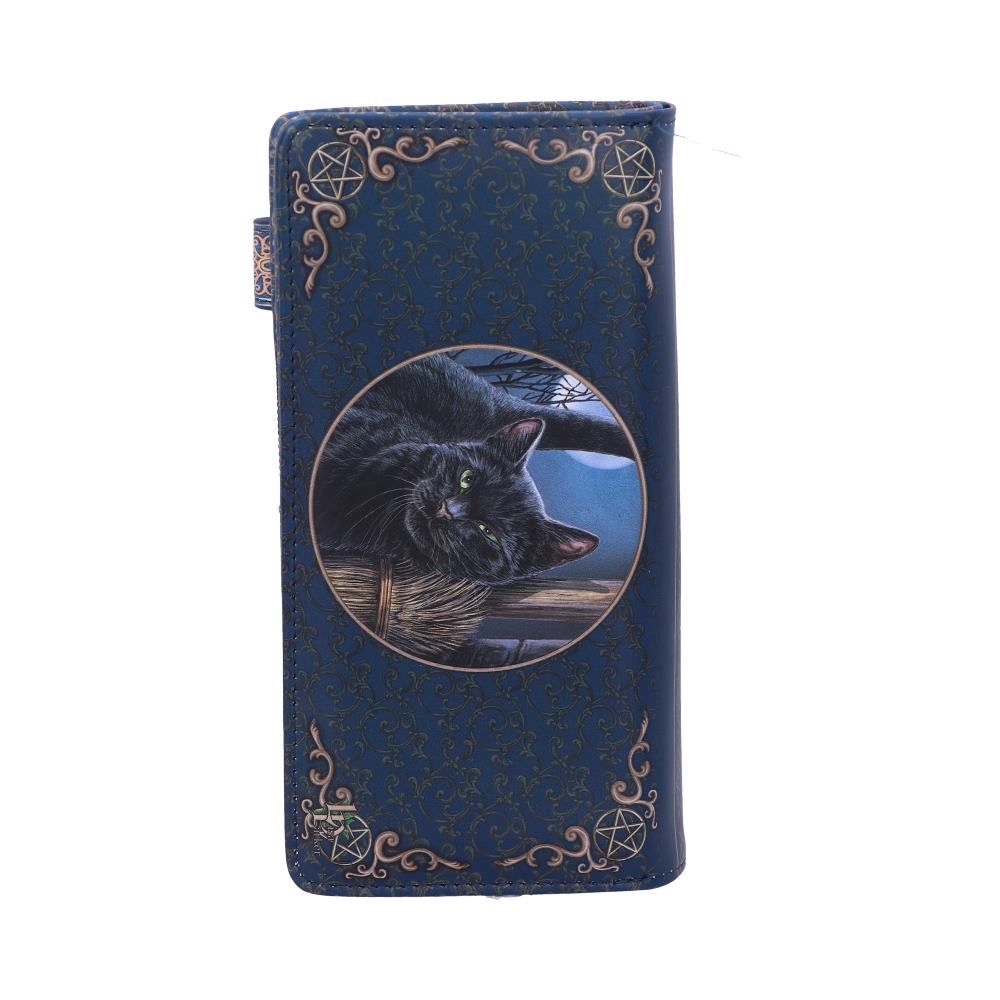 Lisa Parker A Brush With Magick Cat Purse Navy 18.5cm