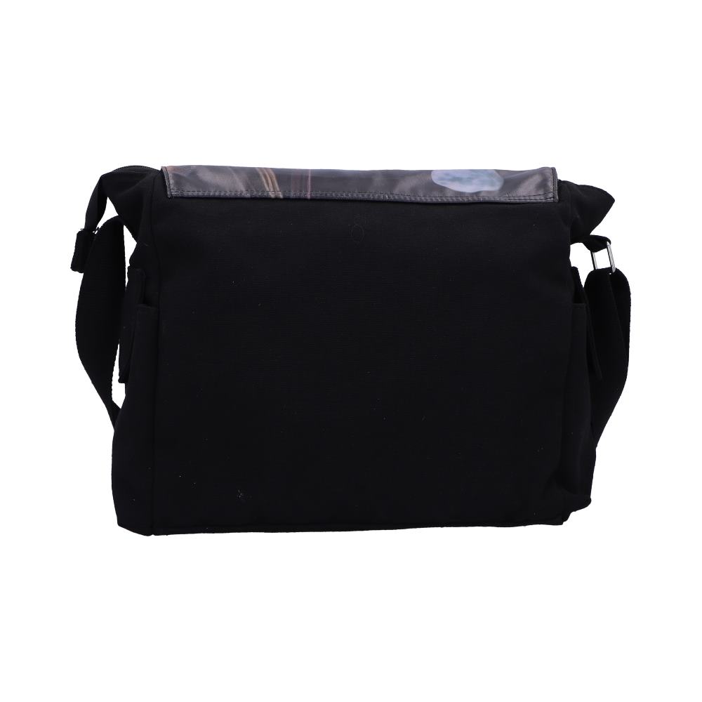 Witching Hour Cat Messenger Bag by Lisa Parker