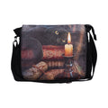 Witching Hour Cat Messenger Bag by Lisa Parker