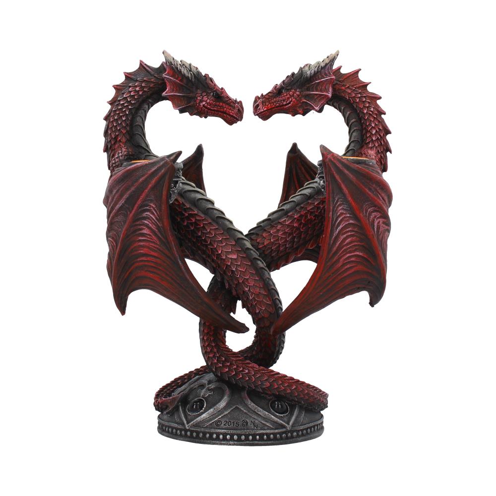 Dragon Heart Anne Stokes Valentines Edition romantic gothic candle holder