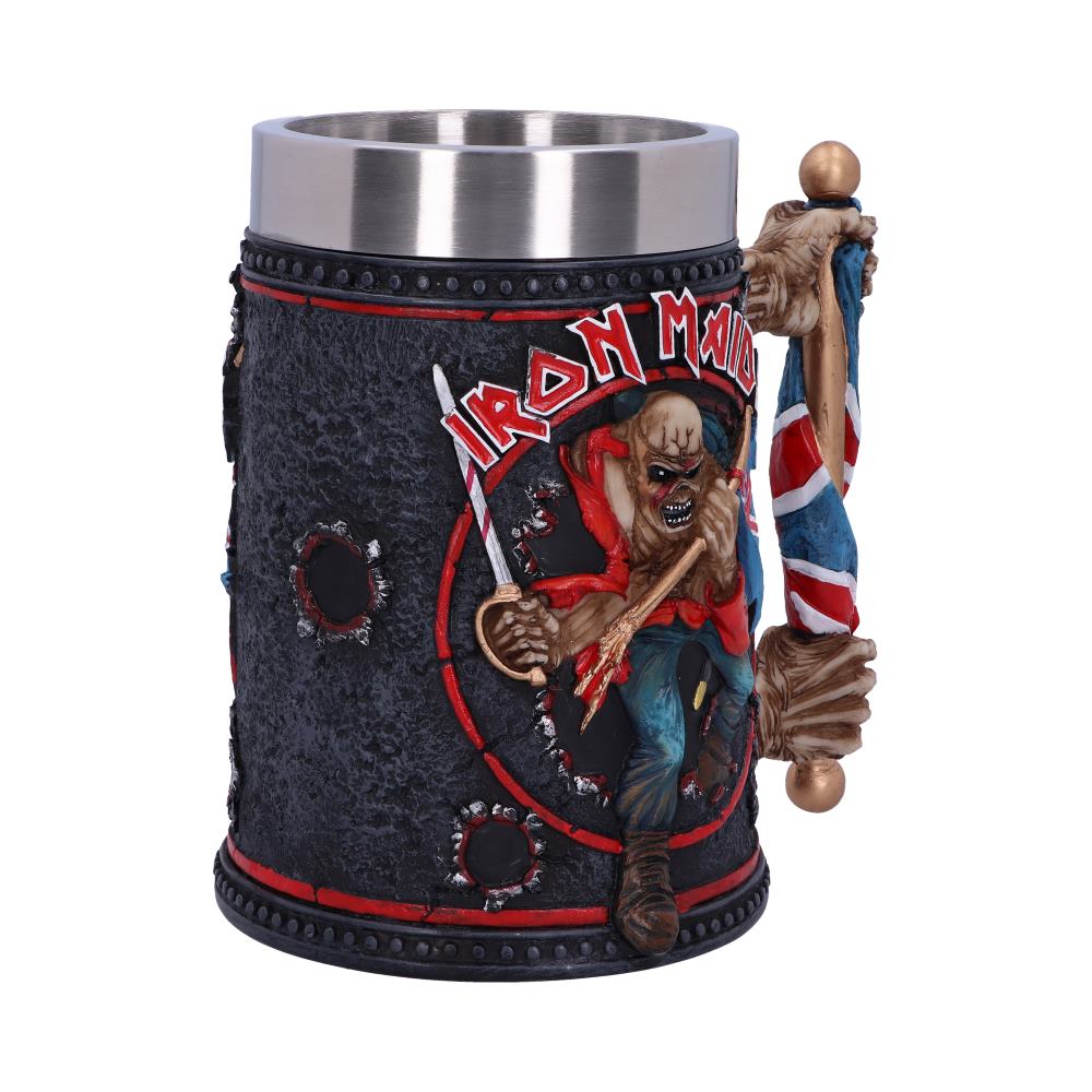 Iron Maiden Eddie The Trooper Tankard Mug Officially Licensed Merchandise