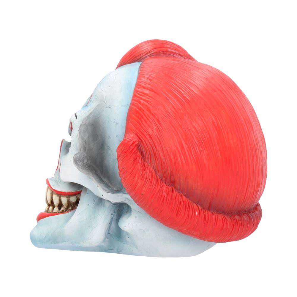 Play Time Skull Ornament Scary Horror Clown Head