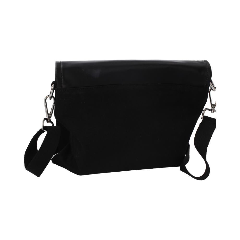 Spirit Board Embossed Shoulder Tablet Bag Black 25cm