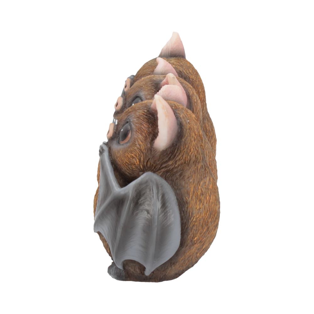 Three Wise Bats Figurines 8.5cm