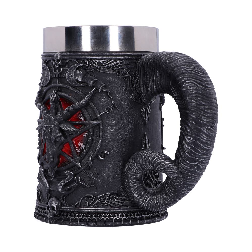 Baphomet Sabatic Goat Diety Tankard 16.5cm