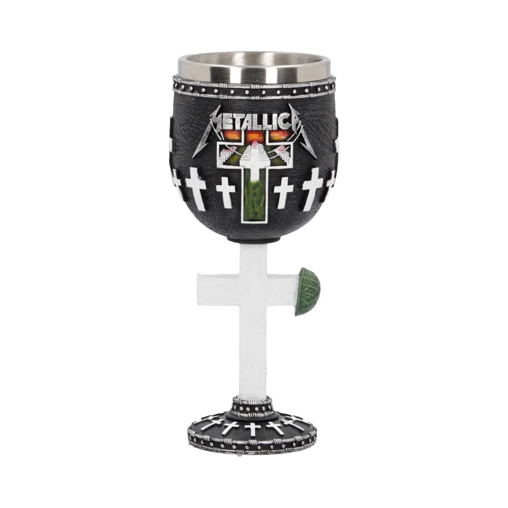 Metallica Master of Puppets Goblet Album Wine Glass