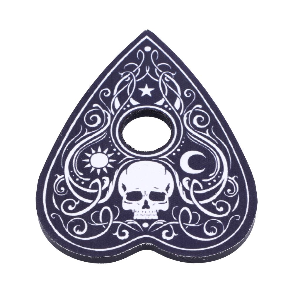Black and White Spirit Board with Planchette