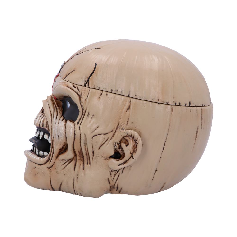 Iron Maiden Eddie The Trooper Head Trinket Box