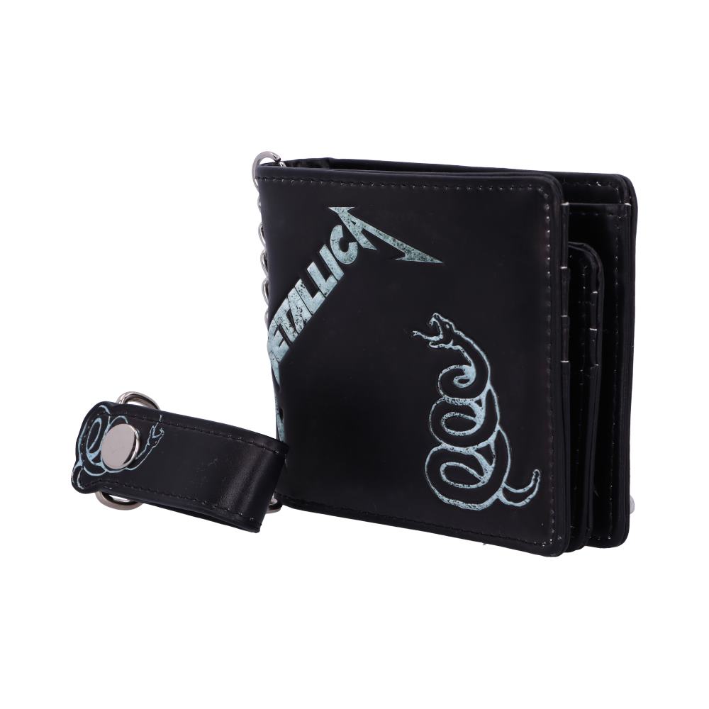 Officially licensed Metallica Black Album Wallet with Chain