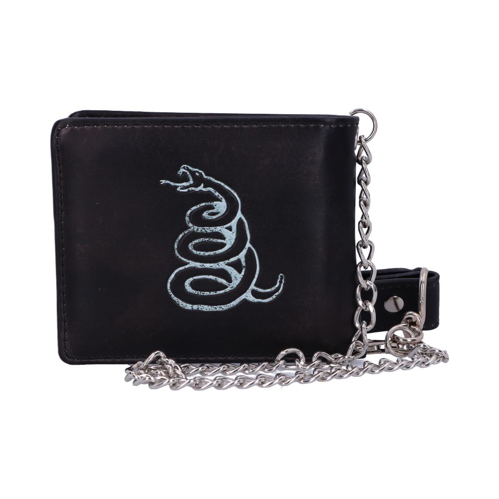 Officially licensed Metallica Black Album Wallet with Chain