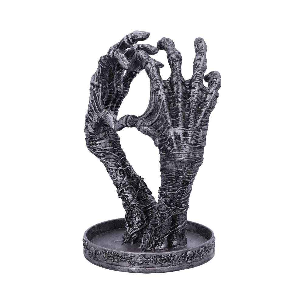 Gothic Mummified Love Heart Hands Jewellery Dish Holder