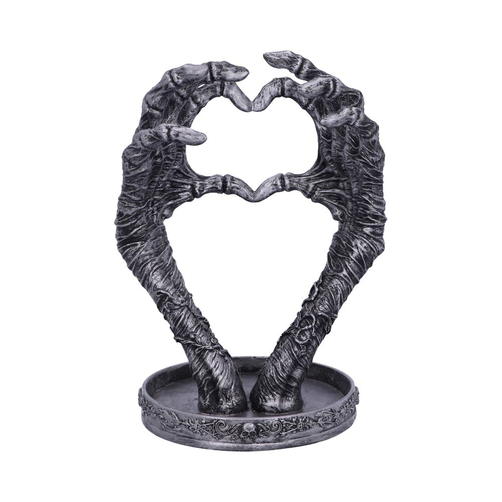 Gothic Mummified Love Heart Hands Jewellery Dish Holder