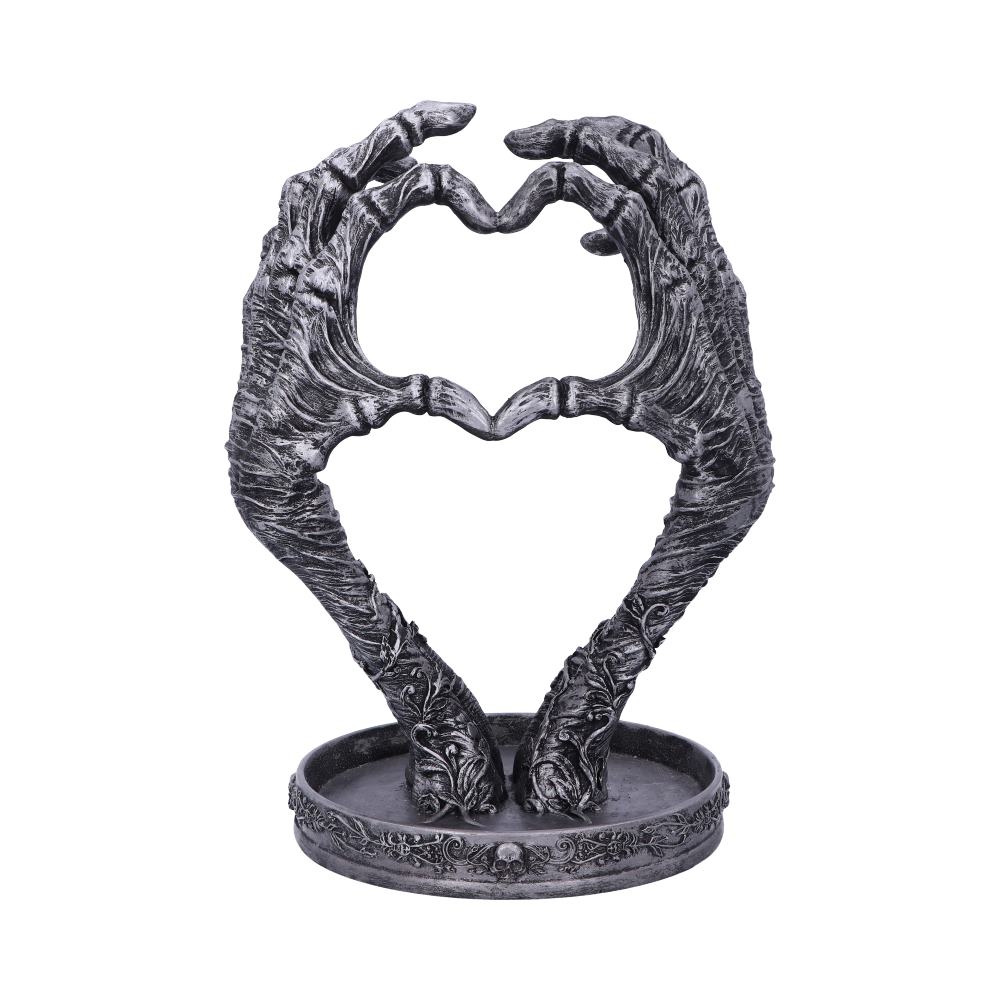 Gothic Mummified Love Heart Hands Jewellery Dish Holder