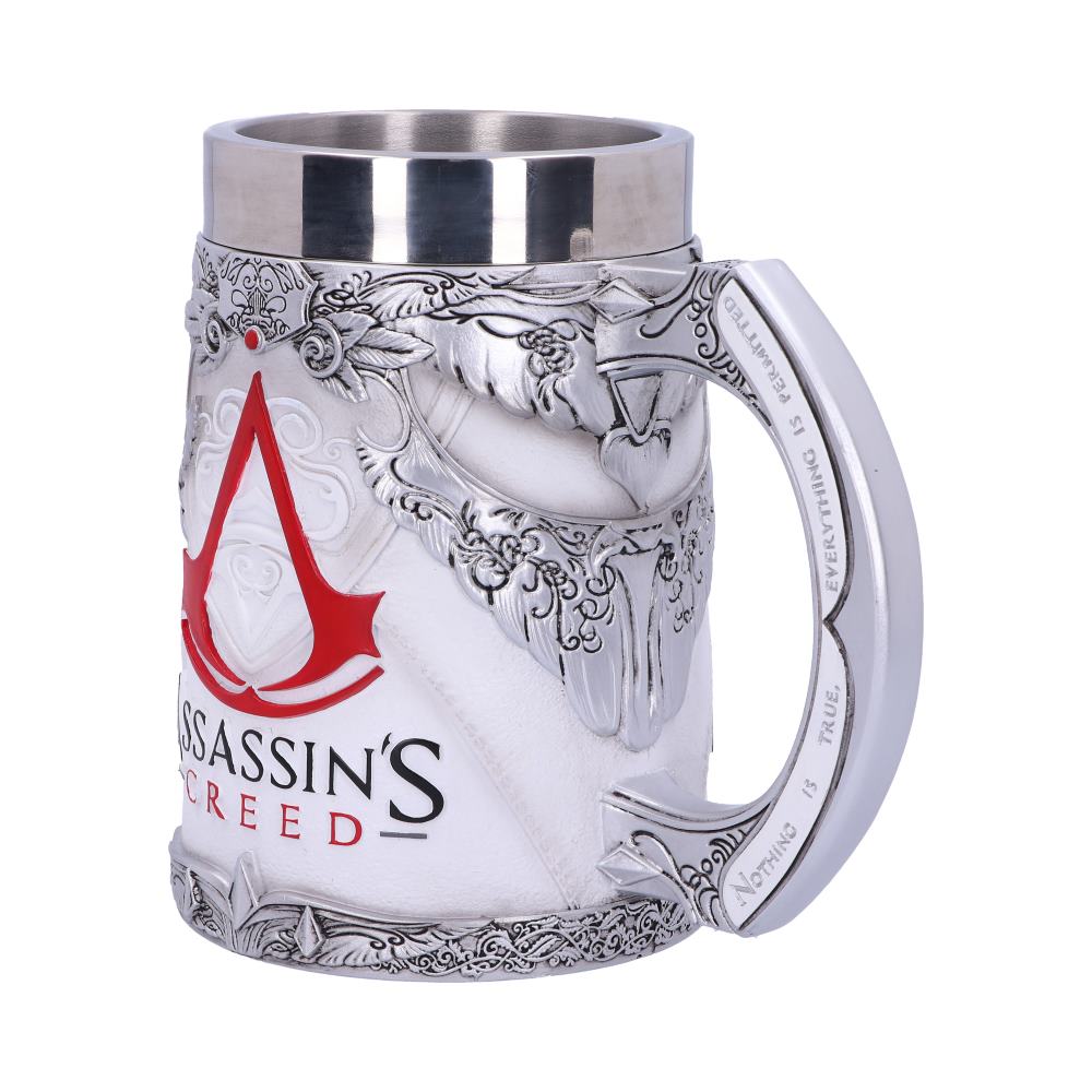 Officially Licensed Assassins Creed White Game Tankard