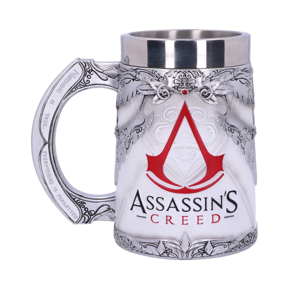 Officially Licensed Assassins Creed White Game Tankard