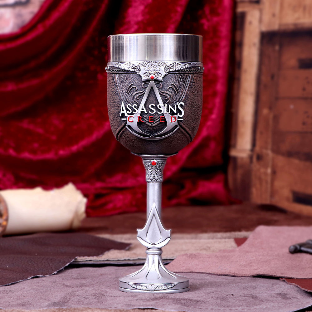 Officially Licensed Assassins Creed Brown Hidden Blade Game Goblet