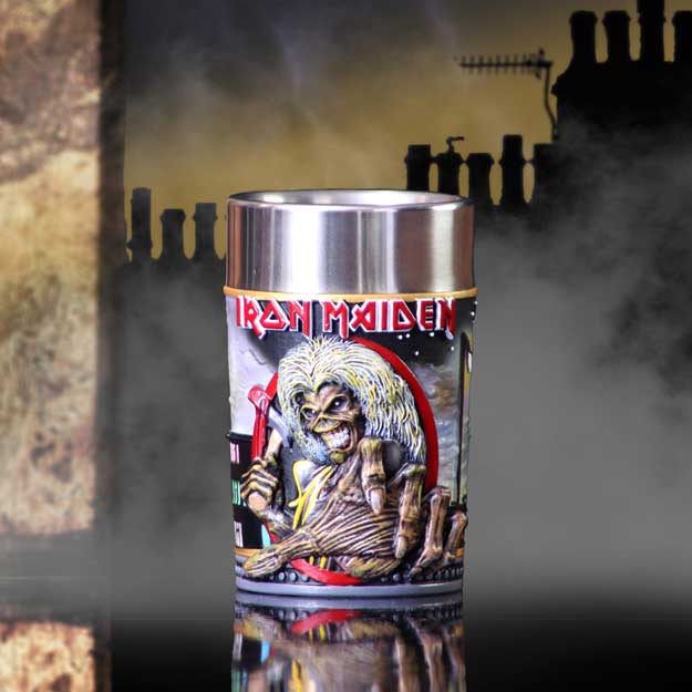 Officially Licensed Iron Maiden The Killers Eddie Album Shot Glass