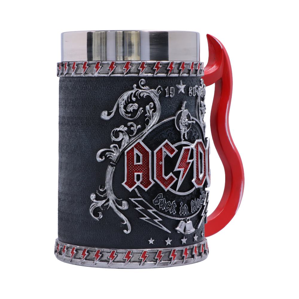 Officially licensed ACDC Back in Black Tankard Mug