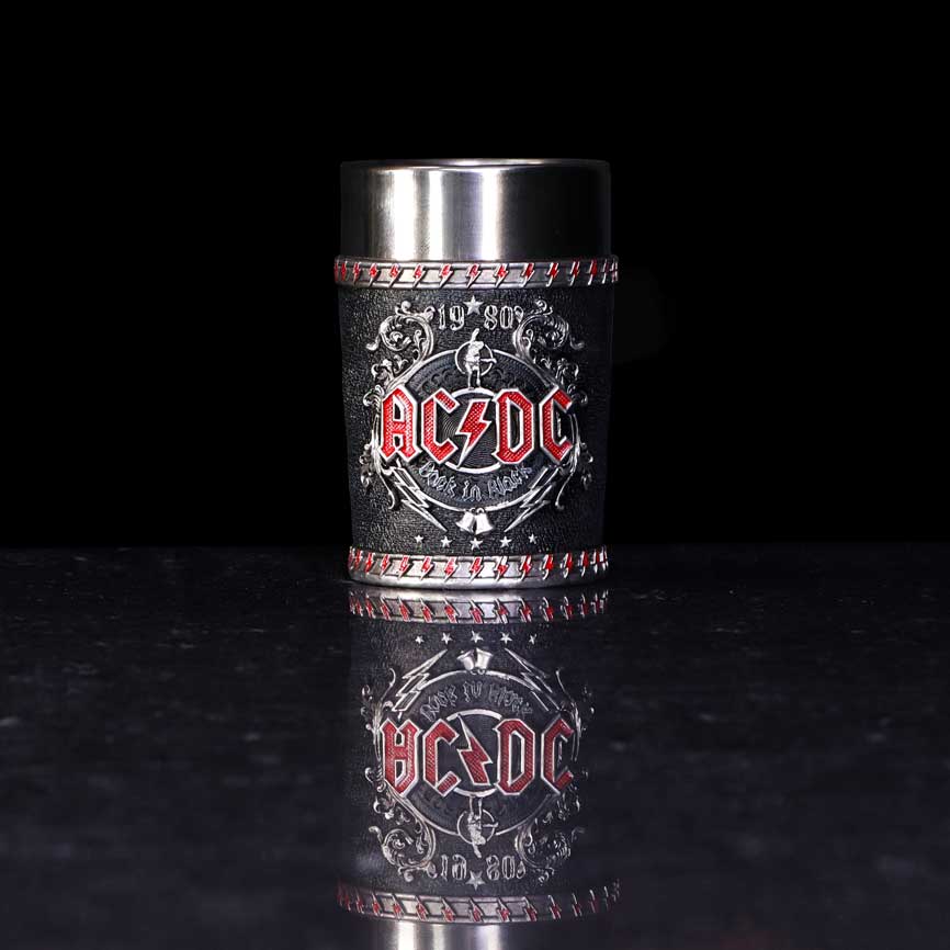 Officially licensed ACDC Back in Black Shot Glass