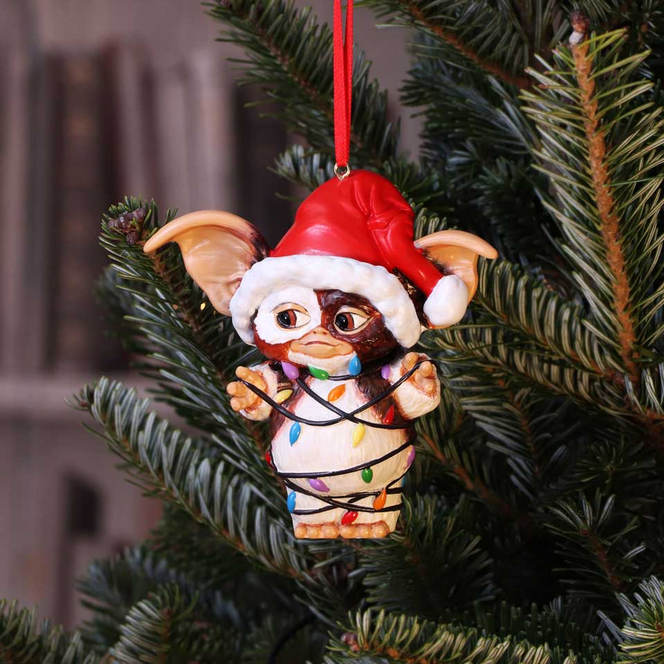 Gremlins Gizmo in Fairy Lights Hanging Festive Decorative Ornament