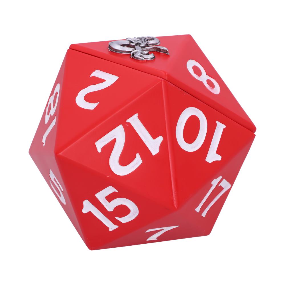 Officially Licensed Dungeons & Dragons D20 Dice Storage Box