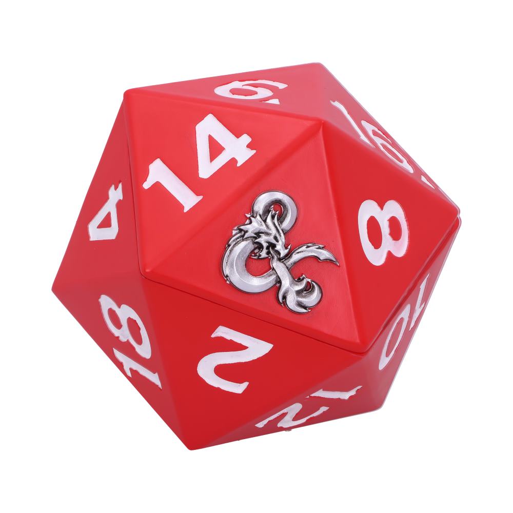 Officially Licensed Dungeons & Dragons D20 Dice Storage Box