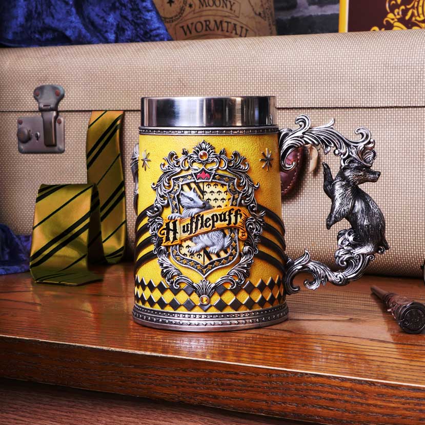 Harry Potter Hufflepuff Hogwarts House Collectible Tankard