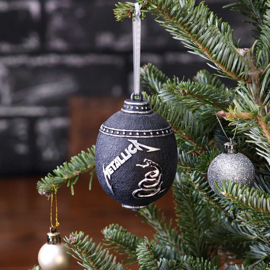 Officially Licensed Metallica Black Album Hanging Decorative Ornament