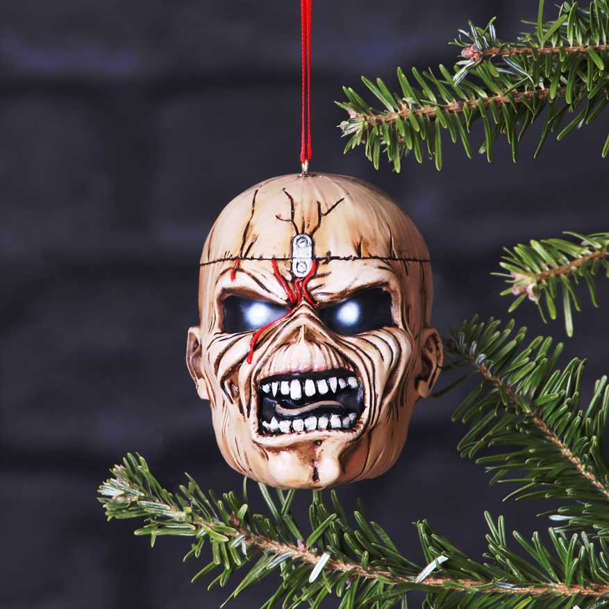 Officially Licensed Iron Maiden Trooper Eddie Hanging Ornament