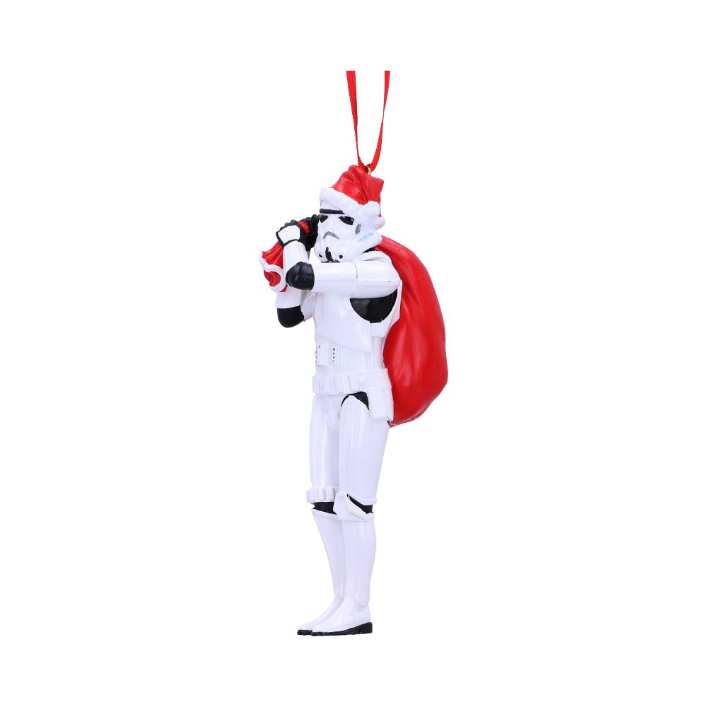 Officially Licensed Stormtrooper Santa Sack Hanging Ornament 13cm