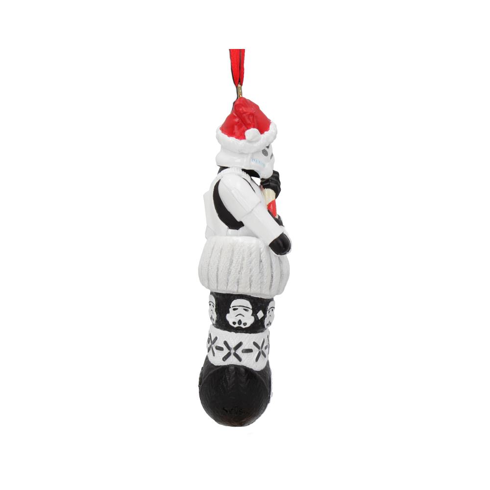 Officially Licensed Stormtrooper in Stocking Hanging Ornament 11.5cm
