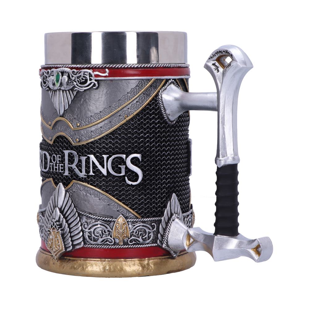 Officially Licensed Lord of the Rings Aragorn Tankard 15.5cm