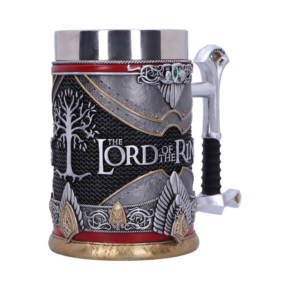Officially Licensed Lord of the Rings Aragorn Tankard 15.5cm