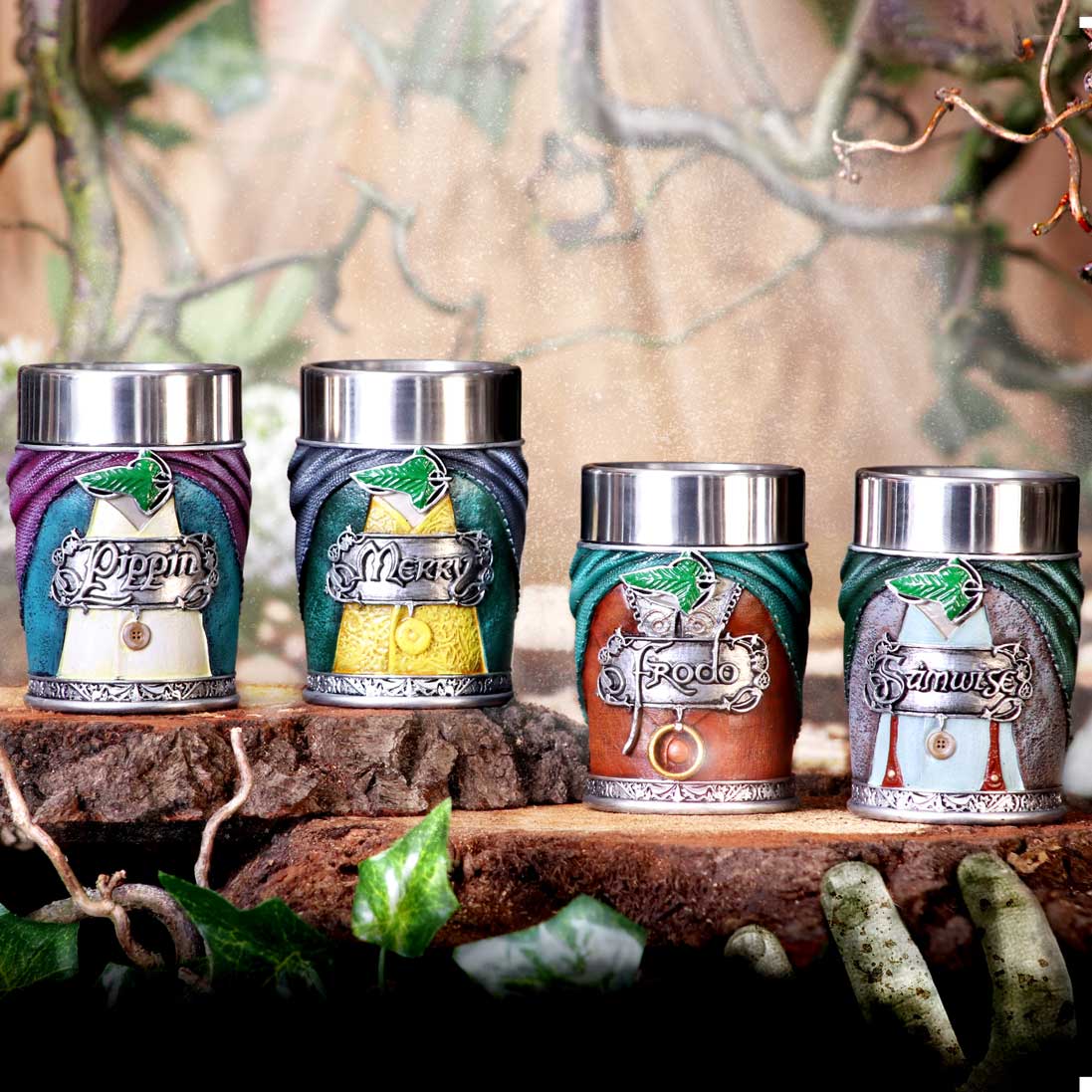 Officially Licensed Lord of the Rings Hobbit Shot Glass Set
