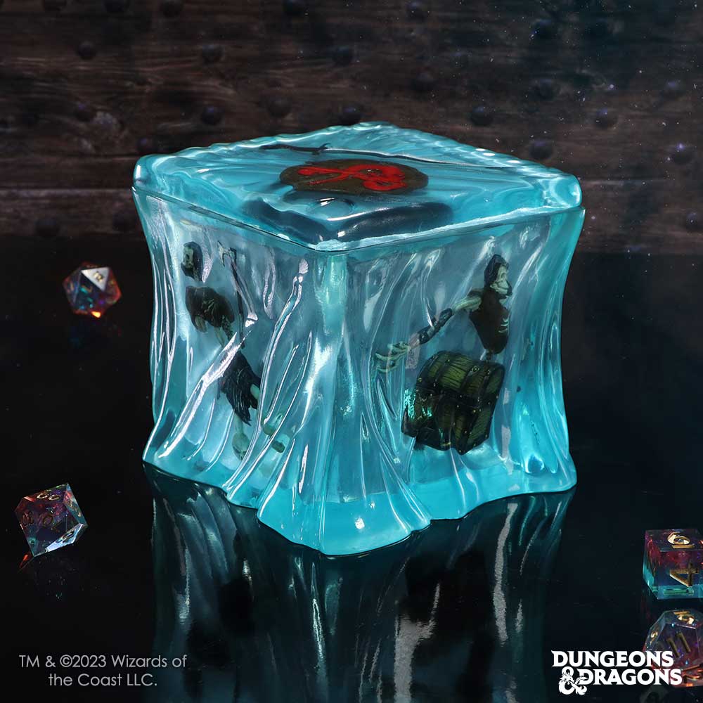 Dungeons & Dragons Gelatinous Collectible Cube Dice Box