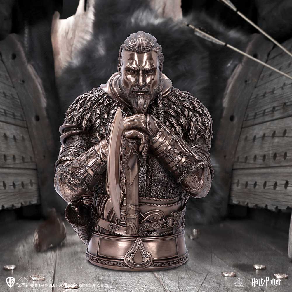 Officially Licensed Assassin's Creed Valhalla Eivor Bust (Bronze) 31cm