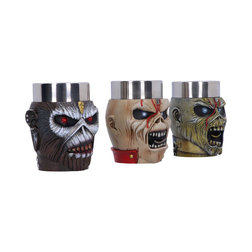 Officially Licensed Iron Maiden Eddie Shot Glass Set 9cm