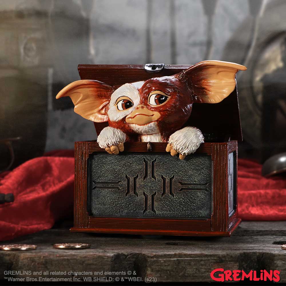 Officially Licensed Gremlins Gizmo in a Box Figurine 12.2cm