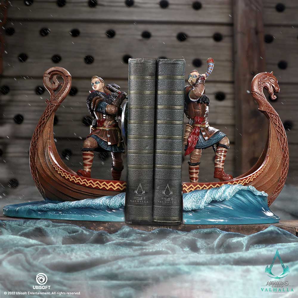 Officially Licensed Assassin's Creed Valhalla Bookends 31cm