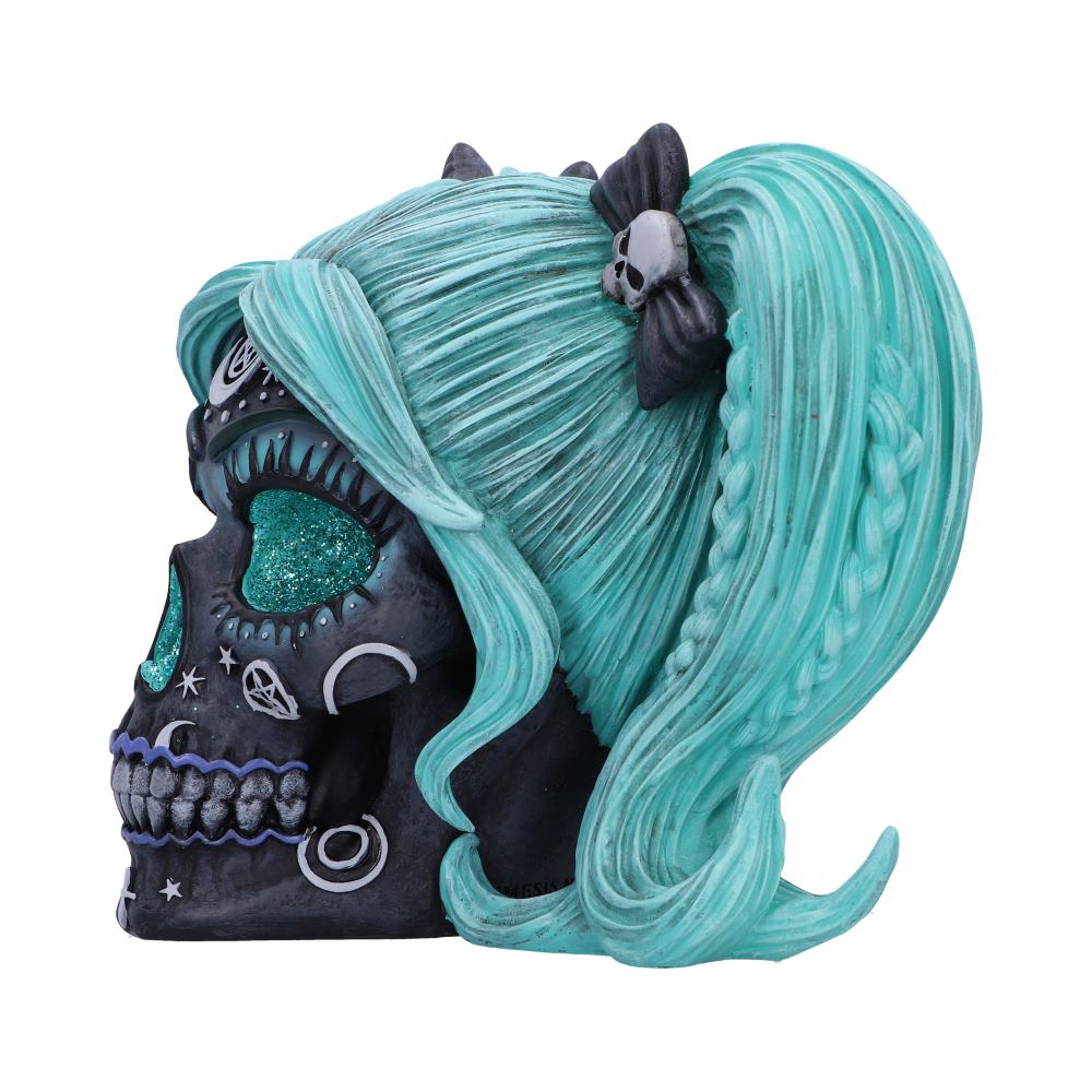 Drop Dead Gorgeous - Cute and Cosmic Witchy Doll Skull