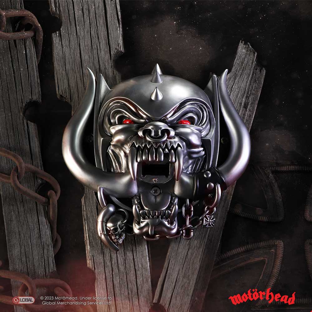 Motorhead Warpig Collectible Wall Mounted Bottle Opener