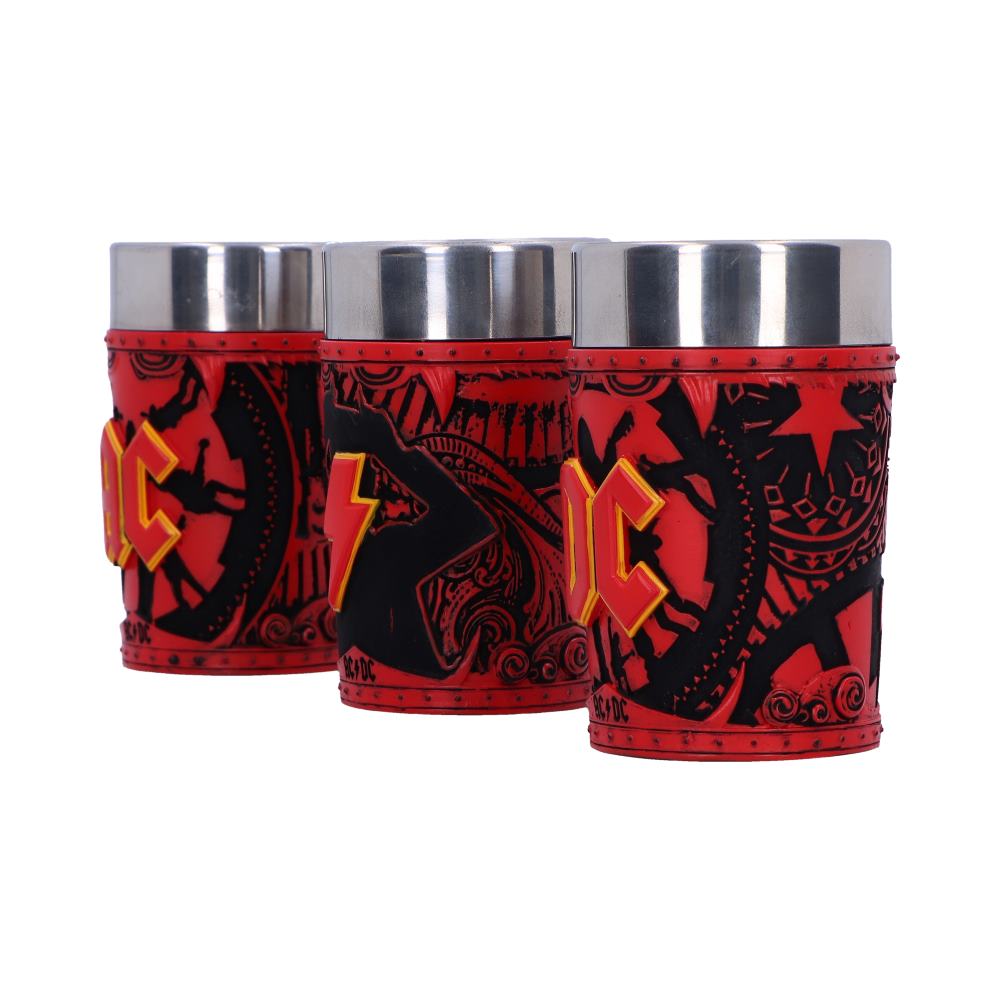 ACDC Logo Set of 3 Shot Glass Set