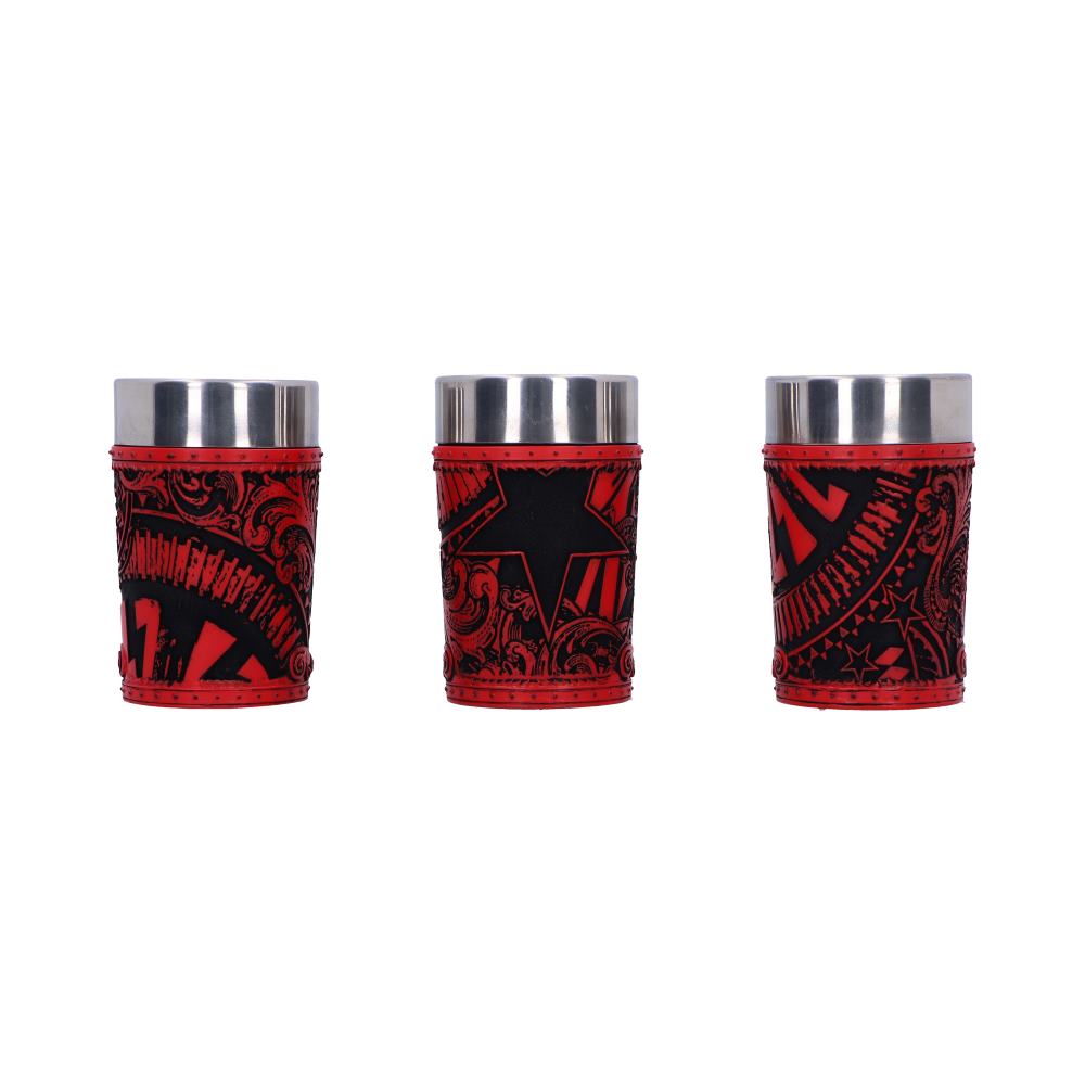 ACDC Logo Set of 3 Shot Glass Set