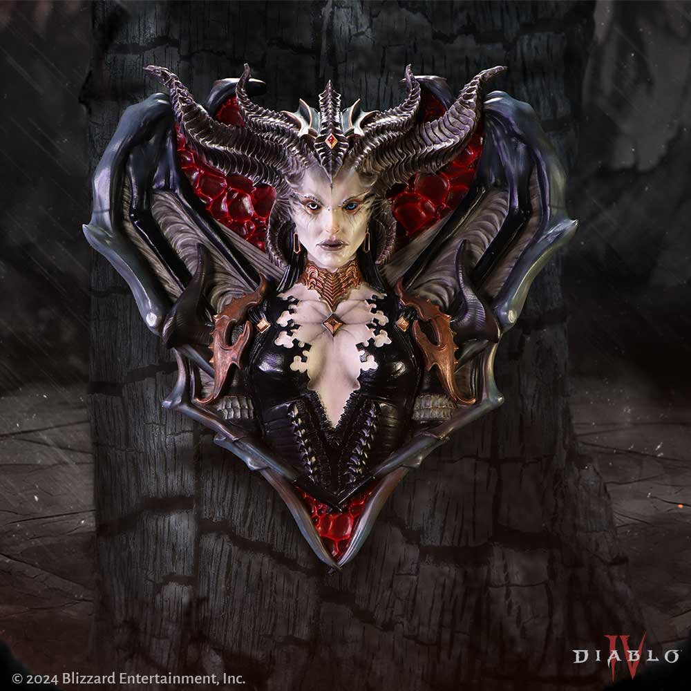 Diablo IV Wall Plaque featuring Lilith