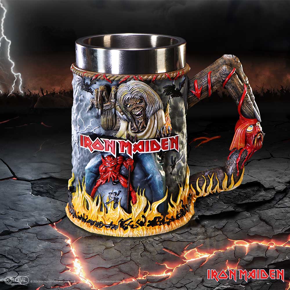 Iron Maiden The Number of the Beast Album Tankard