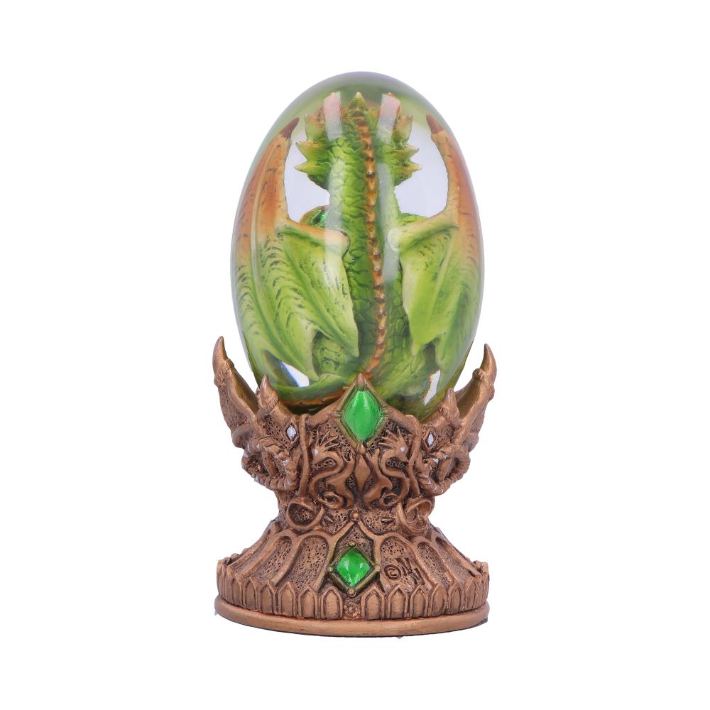 Elemental Dragonlings - Earth Dragon in Clear Egg