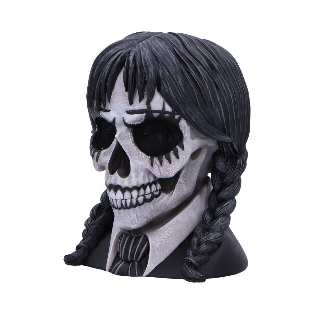 Dark Glare Gothic School Girl Skull by