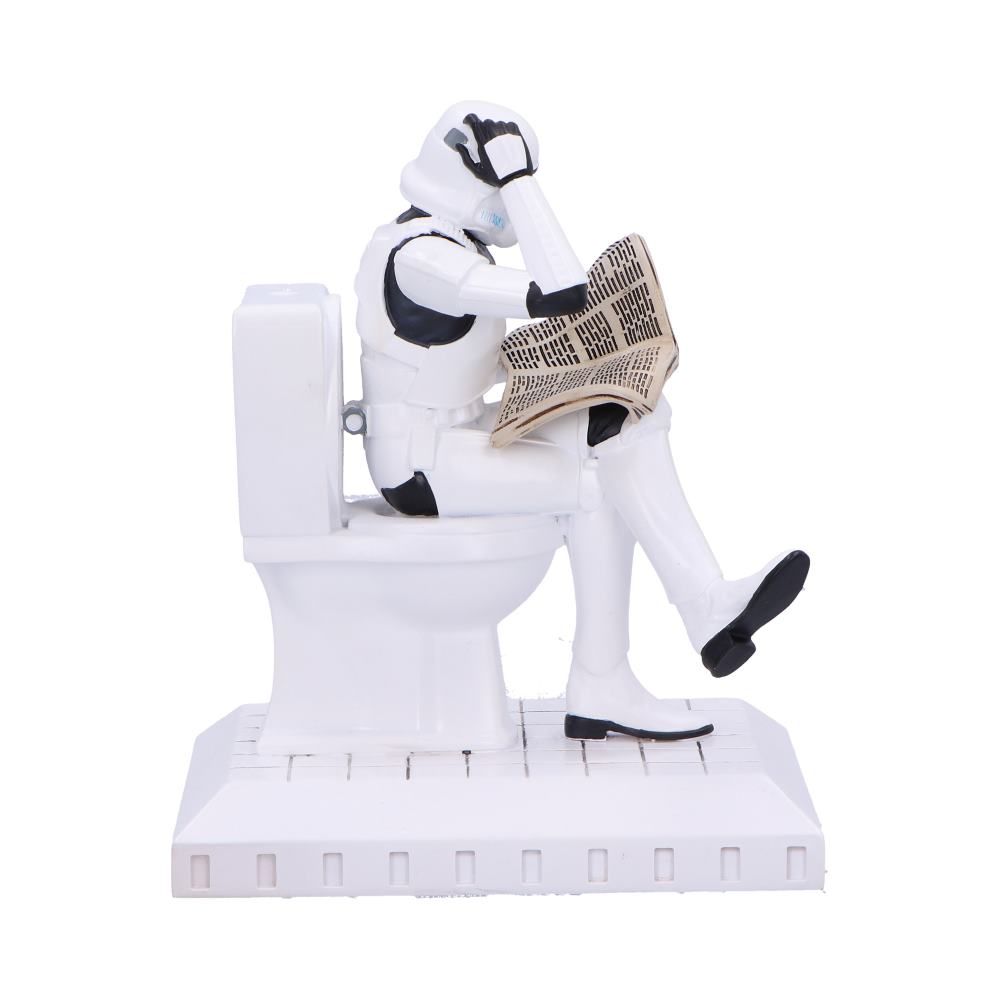 Original Stormtrooper Pooper Trooper on a Toilet Figurine